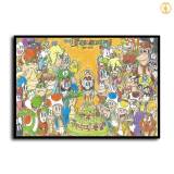 HD Canvas Print Home Decor Paintings Wall Art Pictures-SR125253