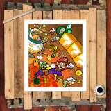 HD Canvas Print Home Decor Paintings Wall Art Pictures-SR125099