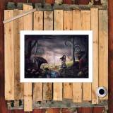 HD Canvas Print Home Decor Paintings Wall Art Pictures-SR103068