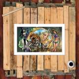 HD Canvas Print Home Decor Paintings Wall Art Pictures-SR103085
