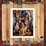 HD Canvas Print Home Decor Paintings Wall Art Pictures-SR-A5842