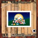 HD Canvas Print Home Decor Paintings Wall Art Pictures-SR-11144