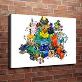 HD Canvas Print Home Decor Paintings Wall Art Pictures-SR124965