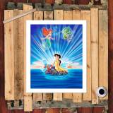 HD Canvas Print Home Decor Paintings Wall Art Pictures-SR--A976