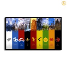 HD Canvas Print Home Decor Paintings Wall Art Pictures-SR100536