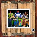 HD Canvas Print Home Decor Paintings Wall Art Pictures-SR124540