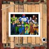 HD Canvas Print Home Decor Paintings Wall Art Pictures-SR124578