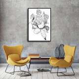 HD Canvas Print Home Decor Paintings Wall Art Pictures-SR124633