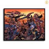 HD Canvas Print Home Decor Paintings Wall Art Pictures-SR--1206