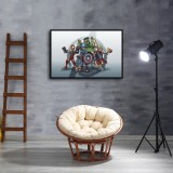 HD Canvas Print Home Decor Paintings Wall Art Pictures-SR--A848