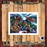 HD Canvas Print Home Decor Paintings Wall Art Pictures-SR--A857