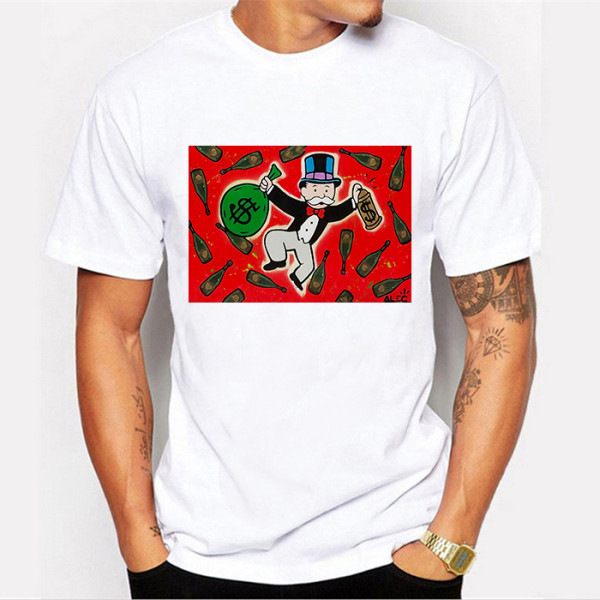 Alec Monopoly Men's short sleeve T-shirt Customize-DF10085