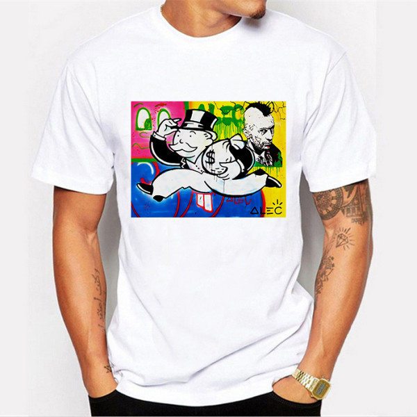Alec Monopoly Men's short sleeve T-shirt Customize-DF10107