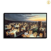 Rob Gonsalves HD Canvas Print Home Decor Paintings Wall Art Pictures-RG100001