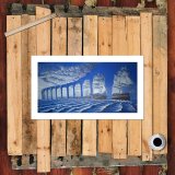 Rob Gonsalves Sun Sets Sail HD Canvas Print Home Decor Paintings Wall Art Pictures-RG100010