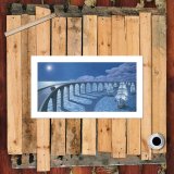 Rob Gonsalves Toward The Horizon New HD Print On Canvas Ready to Hang Canvas Print Gift Home Decor Wall Painting-RG100005