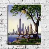 HD Canvas Print Home Decor Paintings Wall Art Pictures-RG100012