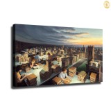 Rob Gonsalves HD Canvas Print Home Decor Paintings Wall Art Pictures-RG100001