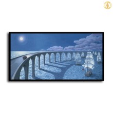 Rob Gonsalves Toward The Horizon New HD Print On Canvas Ready to Hang Canvas Print Gift Home Decor Wall Painting-RG100005