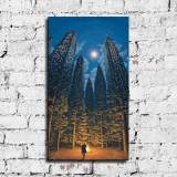 Arboreal Office  By Rob Gonsalves HD Canvas Print Home Decor Paintings Wall Art Pictures-RG100050