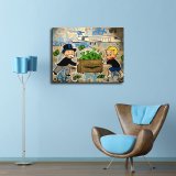 HD Canvas Print Home Decor Paintings Wall Art Pictures-AM100005