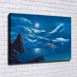 HD Canvas Print Home Decor Paintings Wall Art Pictures-RG100055