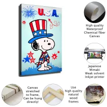 Charles Monroe Schulz Works HD Canvas Print Home Decor Paintings Wall Art Pictures CS0047