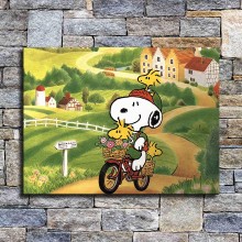 Charles Monroe Schulz Works HD Canvas Print Home Decor Paintings Wall Art Pictures CS0004