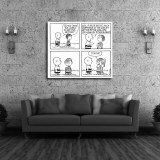 Charles Monroe Schulz Works HD Canvas Print Home Decor Paintings Wall Art Pictures CS0022