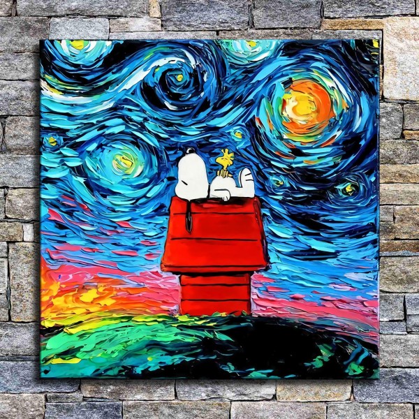 Charles Monroe Schulz Works HD Canvas Print Home Decor Paintings Wall Art Pictures CS0038