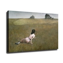 Andrew Wyeth Christina's World HD Canvas Print Home Decor Paintings Wall Art Pictures RG100063