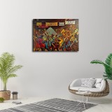 Ugar Shack Ernie Barnes HD Canvas Print Home Decor Paintings Wall Art Pictures