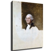 Gilbert Stuart 1796 portrait of George Washington HD Canvas Print Home Decor Paintings Wall Art Pictures