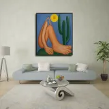 Tarsila do Amaral  abaporu  HD Canvas Print Home Decor Paintings Wall Art Pictures