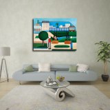 Tarsila do Amaral  São Paulo  HD Canvas Print Home Decor Paintings Wall Art Pictures