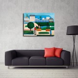Tarsila do Amaral  São Paulo  HD Canvas Print Home Decor Paintings Wall Art Pictures