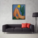 Tarsila do Amaral  abaporu  HD Canvas Print Home Decor Paintings Wall Art Pictures