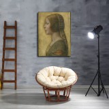 Profile of a Young Fiancee HD Canvas Print Home Decor Paintings Wall Art Pictures