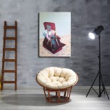 Three Studies for Portrait of Lucian Freud, 1966 HD Canvas Print Home Decor Paintings Wall Art Pictures