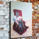 Three Studies for Portrait of Lucian Freud, 1966 HD Canvas Print Home Decor Paintings Wall Art Pictures