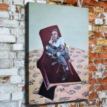 Three Studies for Portrait of Lucian Freud, 1966  HD Canvas Print Home Decor Paintings Wall Art Pictures