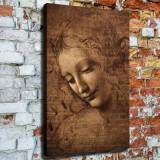 La Scapigliata The Lady with Dishevelled Hair HD Canvas Print Home Decor Paintings Wall Art Pictures