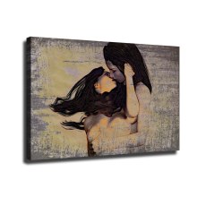 Lesbian Art HD Canvas Print Home Decor Paintings Wall Art Pictures