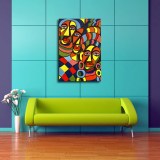 African Art HD Canvas Print Home Decor Paintings Wall Art Pictures