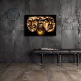 Mascaras Del Ego HD Canvas Print Home Decor Paintings Wall Art Pictures