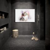 Cat Art HD Canvas Print Home Decor Paintings Wall Art Pictures