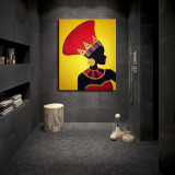 African Art HD Canvas Print Home Decor Paintings Wall Art Pictures