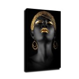 African Women Art HD Canvas Print Home Decor Paintings Wall Art Pictures