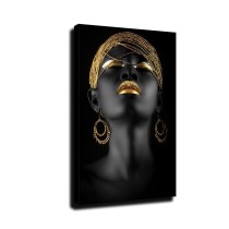 African Women Art HD Canvas Print Home Decor Paintings Wall Art Pictures