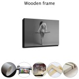 Japanese girl with katana Art HD Canvas Print Home Decor Paintings Wall Art Pictures